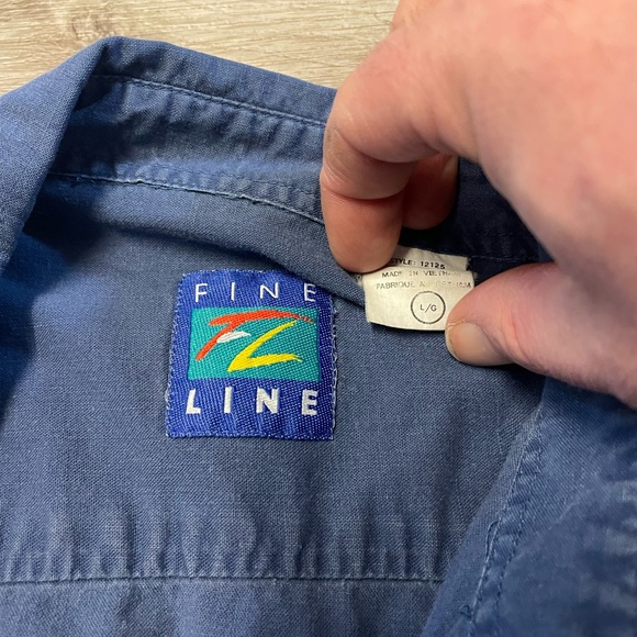 Vintage men’s Z line button up shirt size large in great condition - Picture 3 of 3